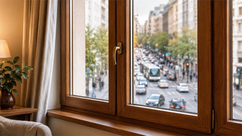 El silencio también se construye: la importancia del aislamiento acústico en las ventanas de madera