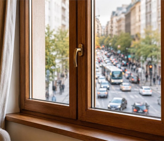 El silencio también se construye: la importancia del aislamiento acústico en las ventanas de madera