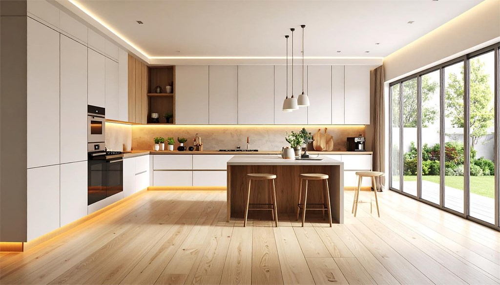 La función de la isla de cocina y beneficios en su instalación
