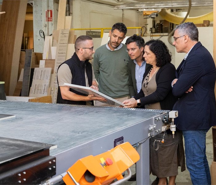La Xunta visita nuestras instalaciones para destacar el impulso a la modernización de Vicente de la Fuente
