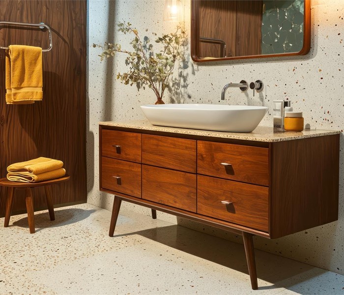 ¿Se puede optar por muebles de madera para el baño sin miedo a que se estropeen?